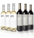 3 flessen witte & 3 flessen rode wijn